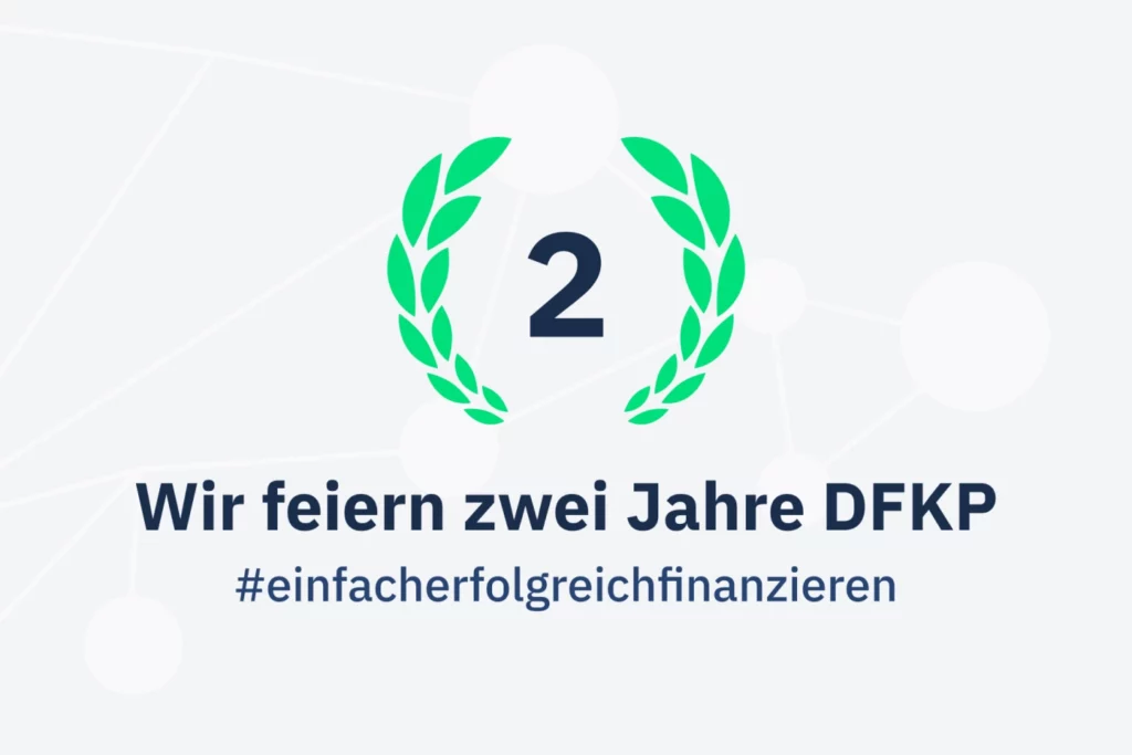 Zwei Jahre Deutsche Firmenkredit Partner