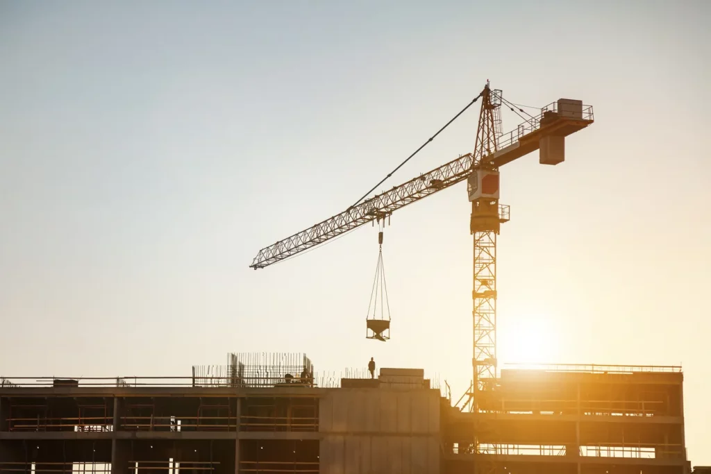 Objektfinanzierung Bau Leasing Mietkauf Bagger Kran Radlader