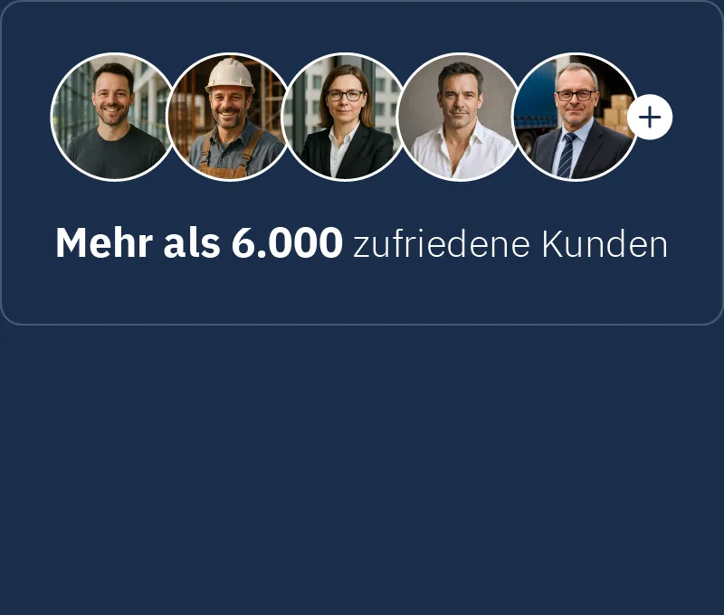 Mehr als 6000 zufriedene Kunden der DFKP Deutsche Firmenkredit Partner