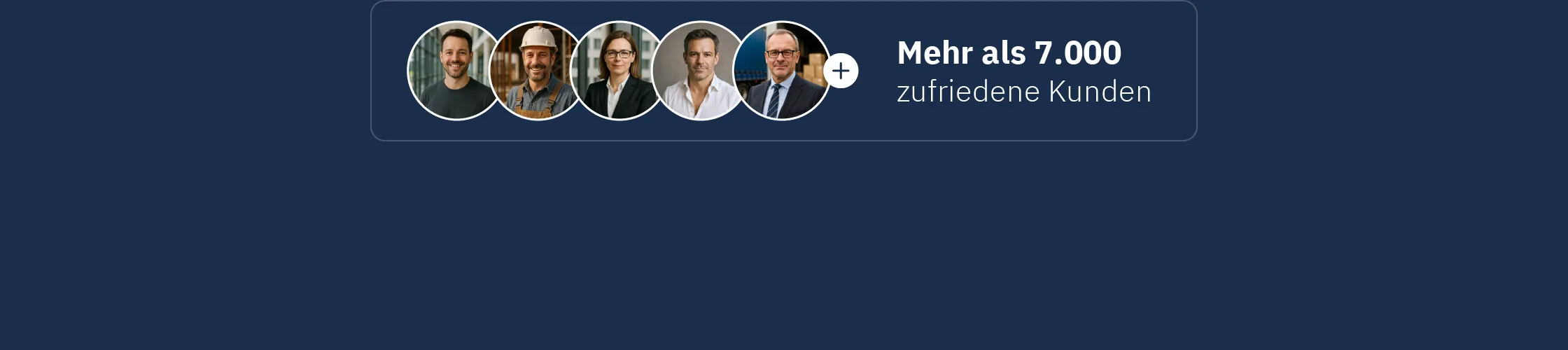 Mehr als 7000 zufriedene Kunden Deutsche Firmenkredit Partner DFKP