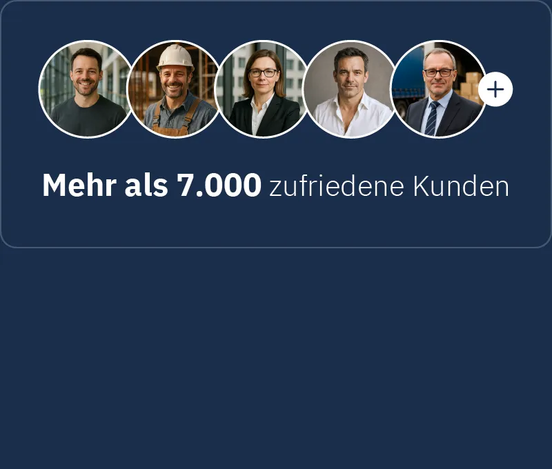Mehr als 7000 zufriedene Kunden Deutsche Firmenkredit Partner DFKP
